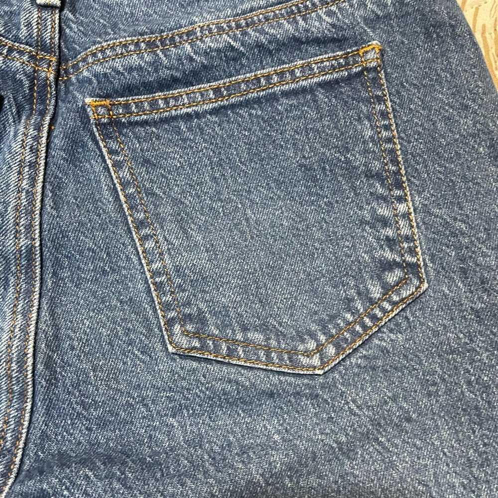 Ann Taylor Blue Wide-Leg  Crop Jeans High Rise Size 2p - Picture 10 of 14